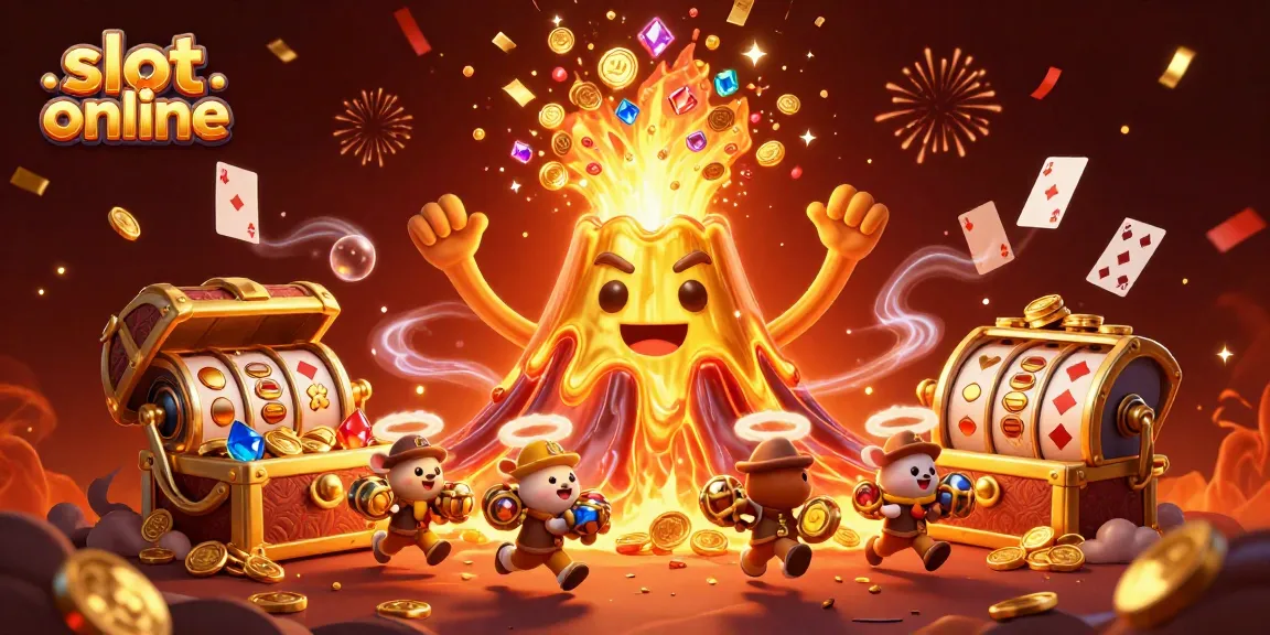 Bermain slot online dengan kegembiraan, menyaksikan letusan gunung emas dan kekayaan berlimpah.