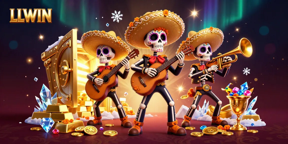 LLWIN offers an exciting 3D casino experience with vibrant characters and treasures
