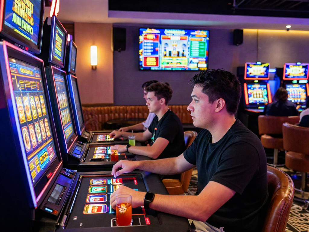 Experience the excitement of slot88 gaming in a lively casino atmosphere.