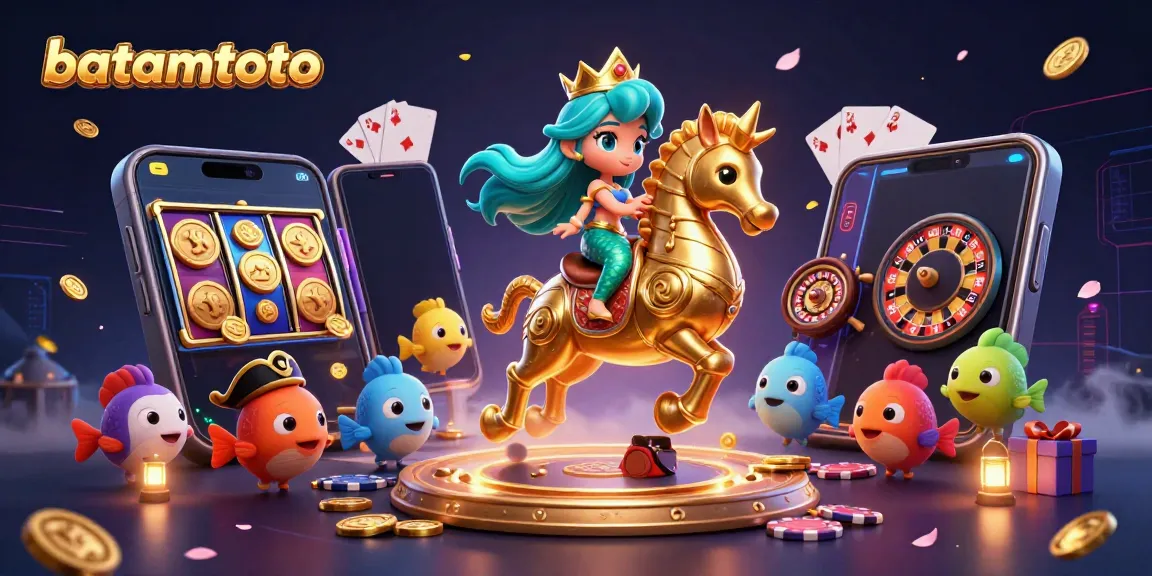 Spin to win with batamtoto in this vibrant, dynamic casino adventure with a mermaid princess.
