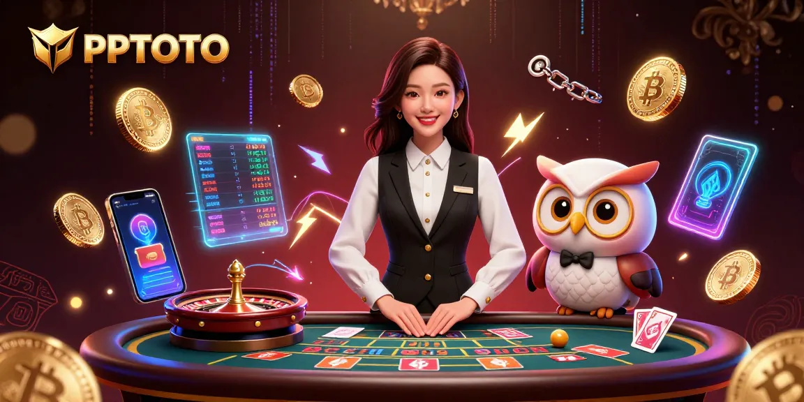 Terlibat dengan suasana kasino PPTOTO yang meriah, menampilkan dealer terampil dan elemen permainan yang dinamis.