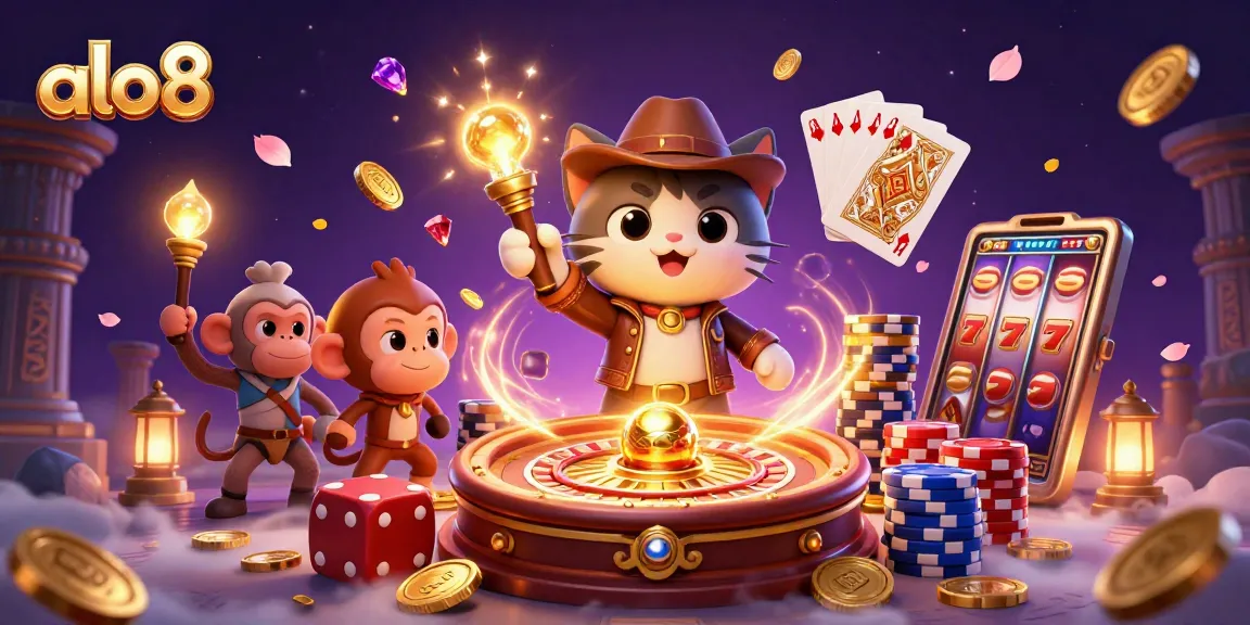 Spin the wheel and discover treasures at alo8, the ultimate online casino adventure.