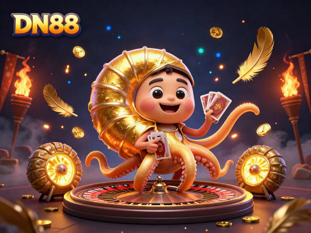 Engage with thrilling gameplay at DN88 featuring vibrant casino elements and characters.