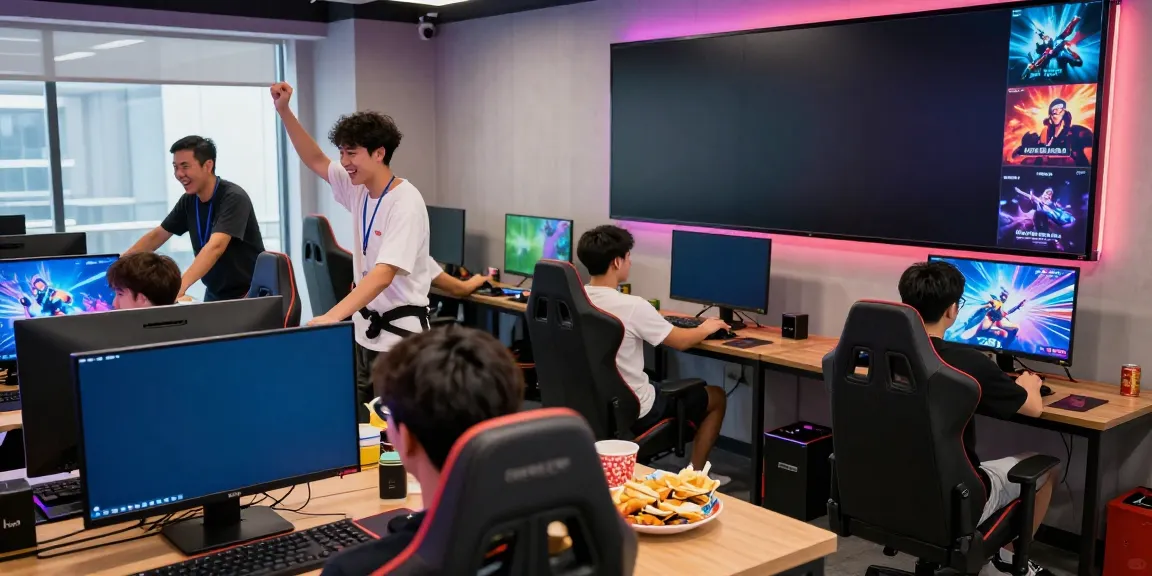 Engaging atmosphere at https://h19gene.com/ showcasing friends enjoying dynamic online gaming together.