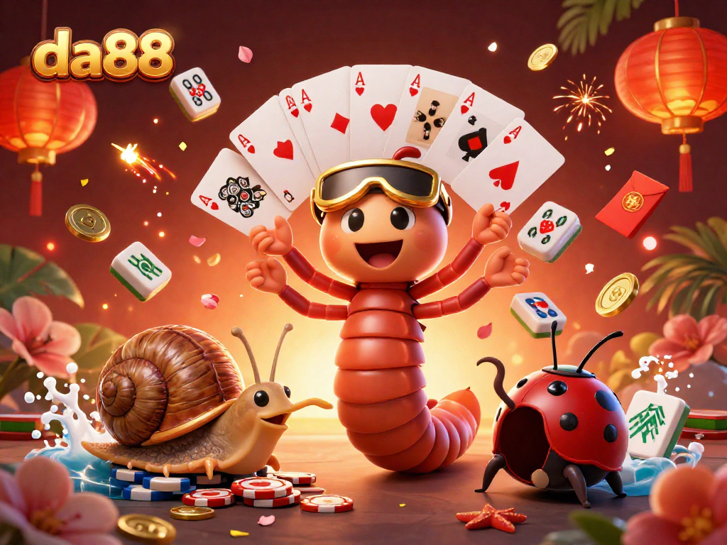 Experience thrilling gameplay at da88, featuring vibrant characters and dynamic casino elements.