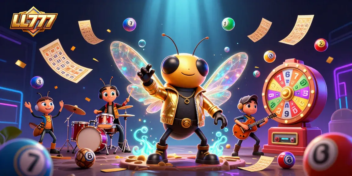 Experience thrilling moments with LL777's colorful lottery balls, buzzing characters, and vibrant prizes!