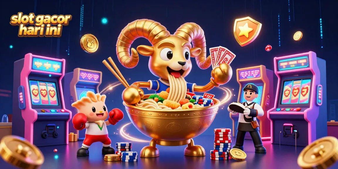 Experience the excitement of slot gacor hari ini with vibrant 3D casino characters and dynamic gameplay elements.