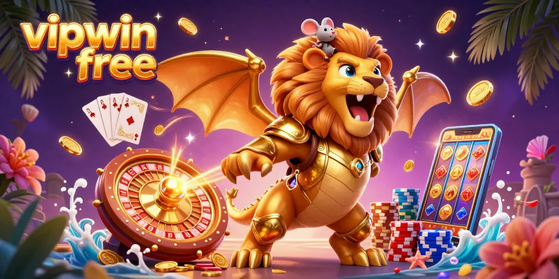 Experience thrilling gameplay at vipwin free with colorful casino elements and dynamic characters.