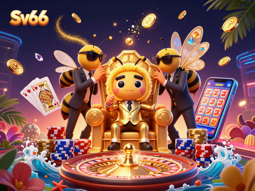 Engage with Sv66 as the vibrant online casino scene celebrates winning moments amidst thrilling games.