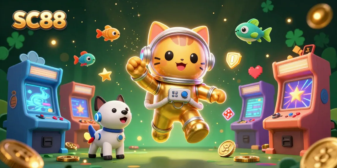 Engage with SC88's vibrant casino experience featuring unique 3D characters in a rich, dynamic game environment.