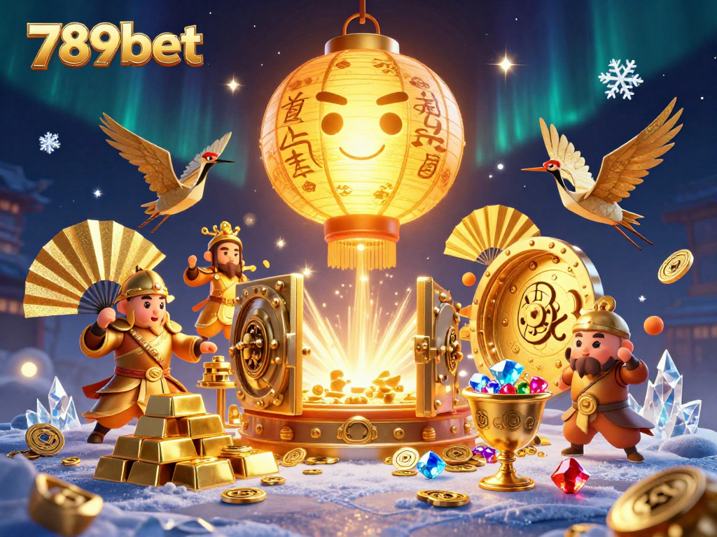 Experience vibrant gaming at 789bet with captivating 3D illustrations of casino magic.