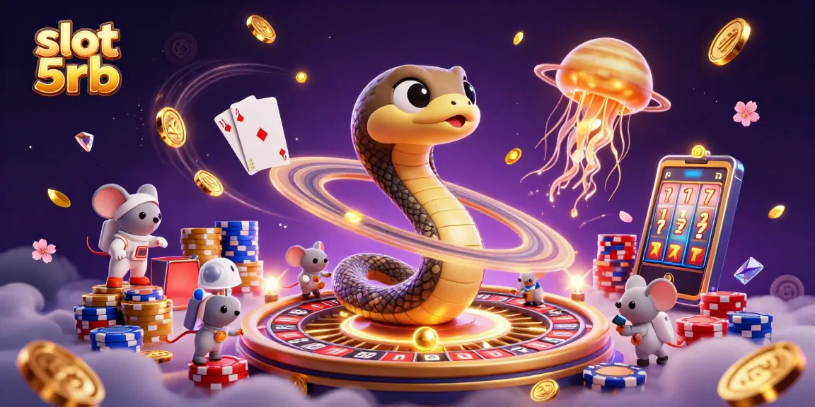 Win big with slot 5rb as whimsical astronauts bet on cosmic slot reels.