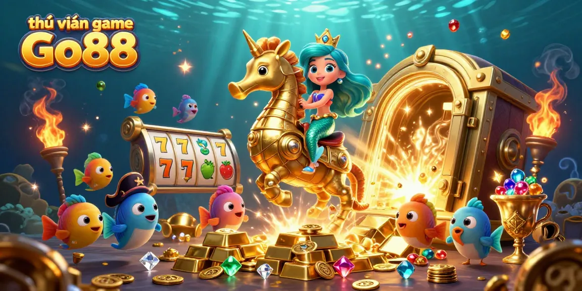 Experience thrilling gameplay in the thư viện game Go88 with vibrant 3D characters and slot games.