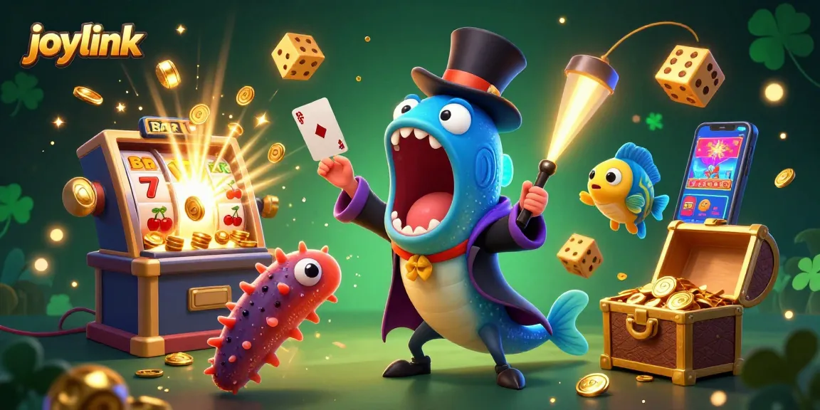Engage with joylink's thrilling world of online casinos through enchanting magic tricks and vibrant gaming elements.