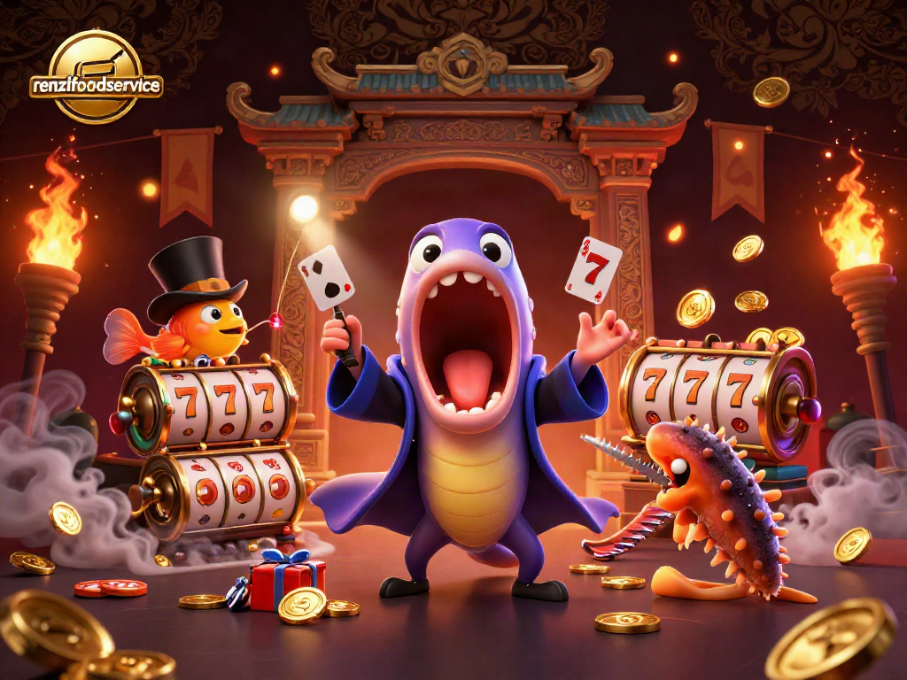 Experience thrilling wins with renzifoodservice in a vibrant online casino scene featuring magic and excitement.