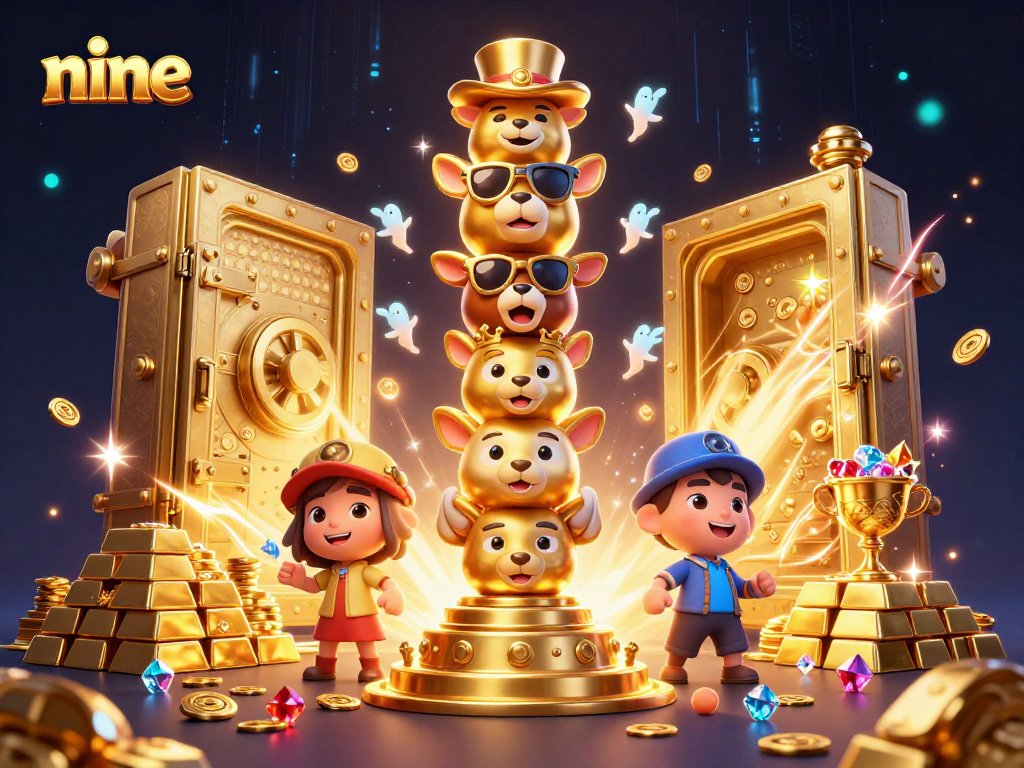 Experience thrilling nine gameplay with a vibrant casino scene, highlighting excitement and strategy.
