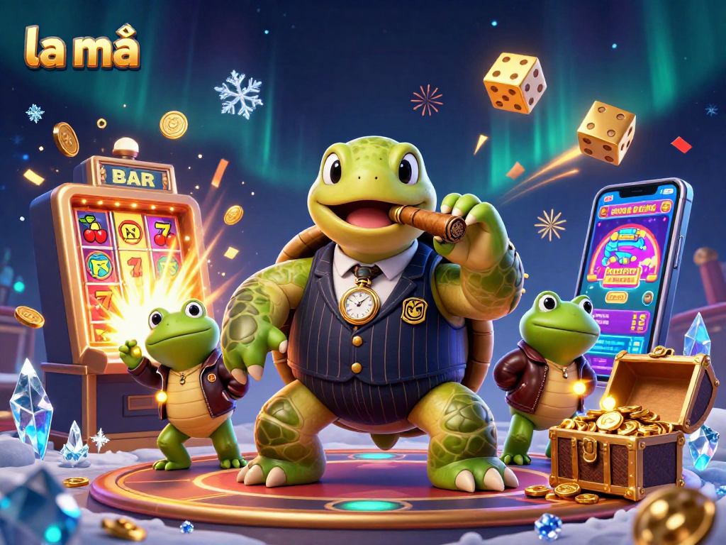 Spin the reels and discover la mã, the exciting 3D casino scene bursting with jackpots and vibrant characters.