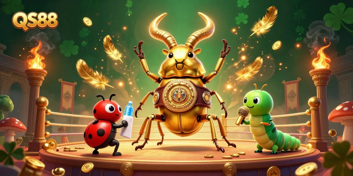 Experience the thrilling action of QS88 with vibrant characters and dynamic casino elements.