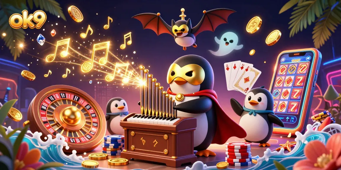 Experience excitement at ok9 with games featuring golden coins, vibrant visuals, and winning moments.
