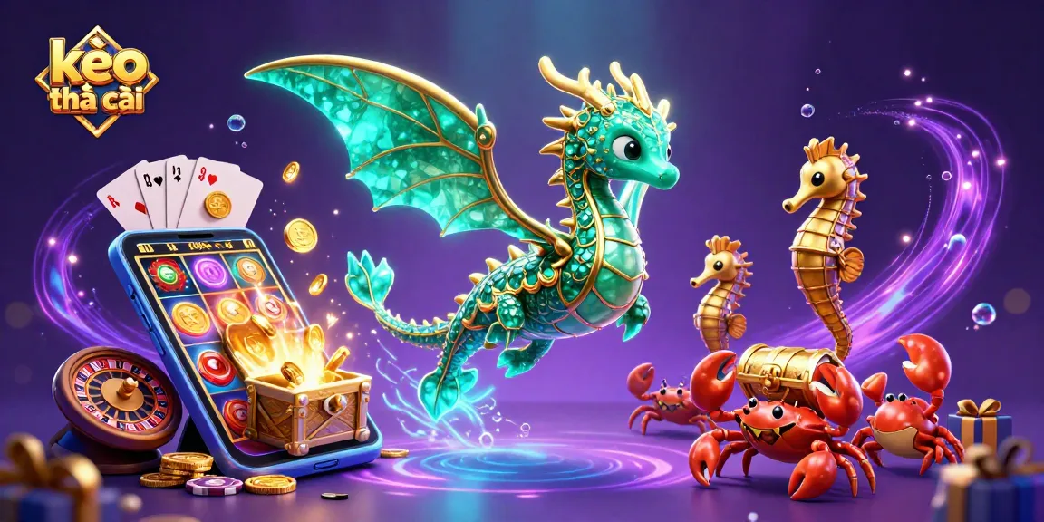 Experience thrilling kèo nhà cái action with vibrant sea dragon and dynamic gaming elements.